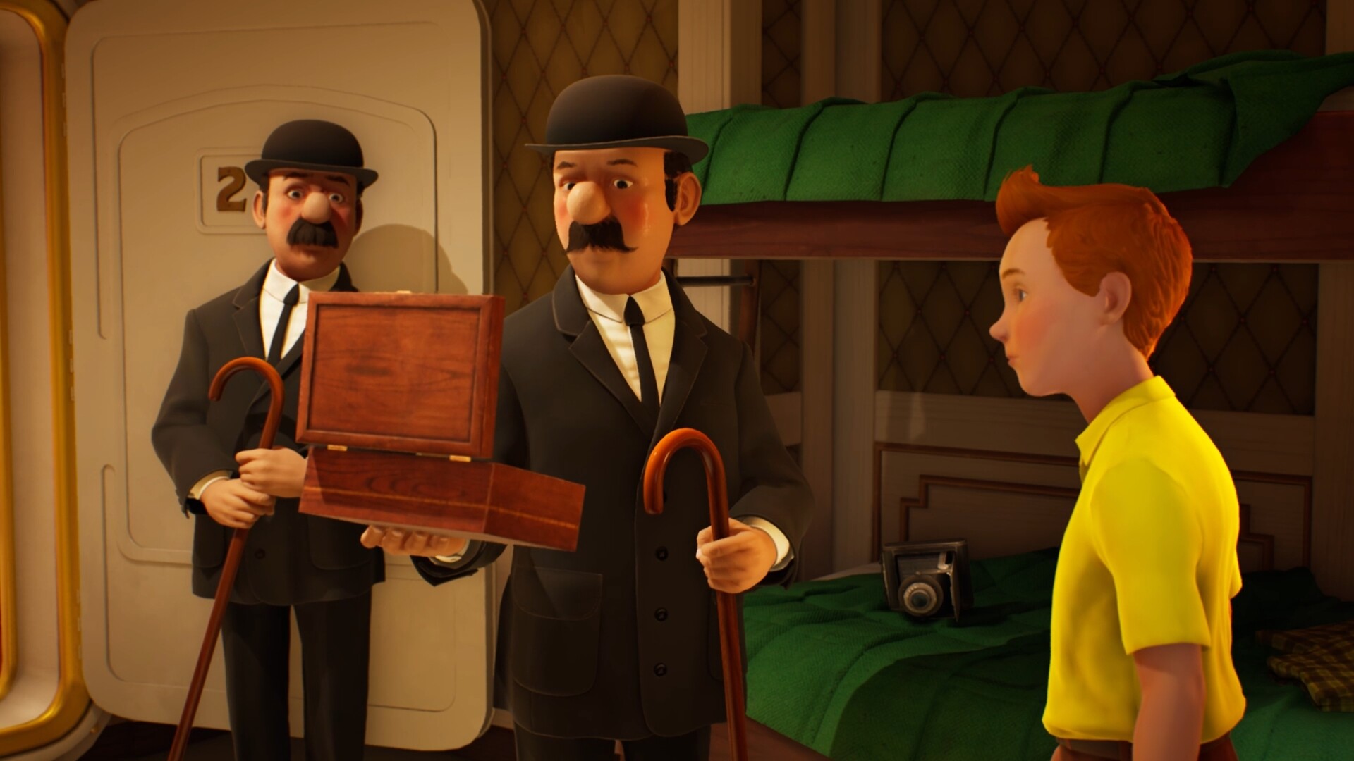 《丁丁历险记 法老的雪茄 Tintin Reporter》中文版nsz下载+v1.3.0补丁-5.jpg