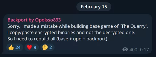 【5.05】PS4《采石场惊魂(The Quarry)》CUSA31820[5.05]欧版中文PKG下载【含V1.07整合+降级补丁+3DLC】-1.jpg